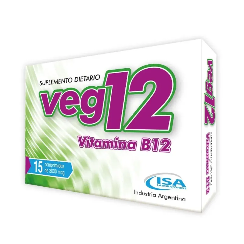 Suplemento Dietario Isa 12 Veg X 15 Comprimidos