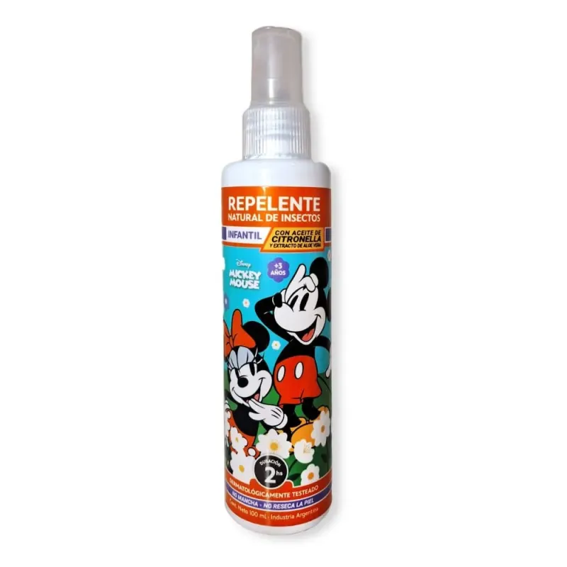 Mickey Repelente De Insectos Infantil 100 Ml