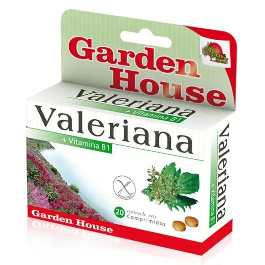 Garden House Suplemento Dietario Valeriana + Vitamina B1 (20 Comp