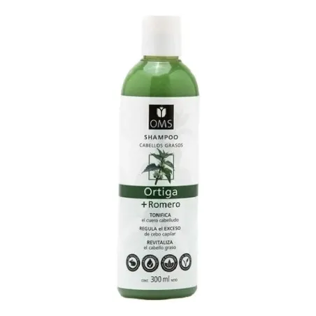 Oms Cabellos Grasos Ortiga + Romero Shampoo 300 Ml Revitaliza