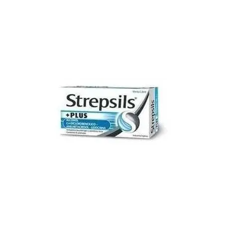 Strepsils Plus Caramelosx 8