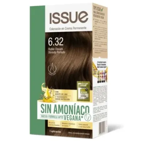 Issue Kit Sin Amoniaco Color Rubio Oscuro Dorado Perlado