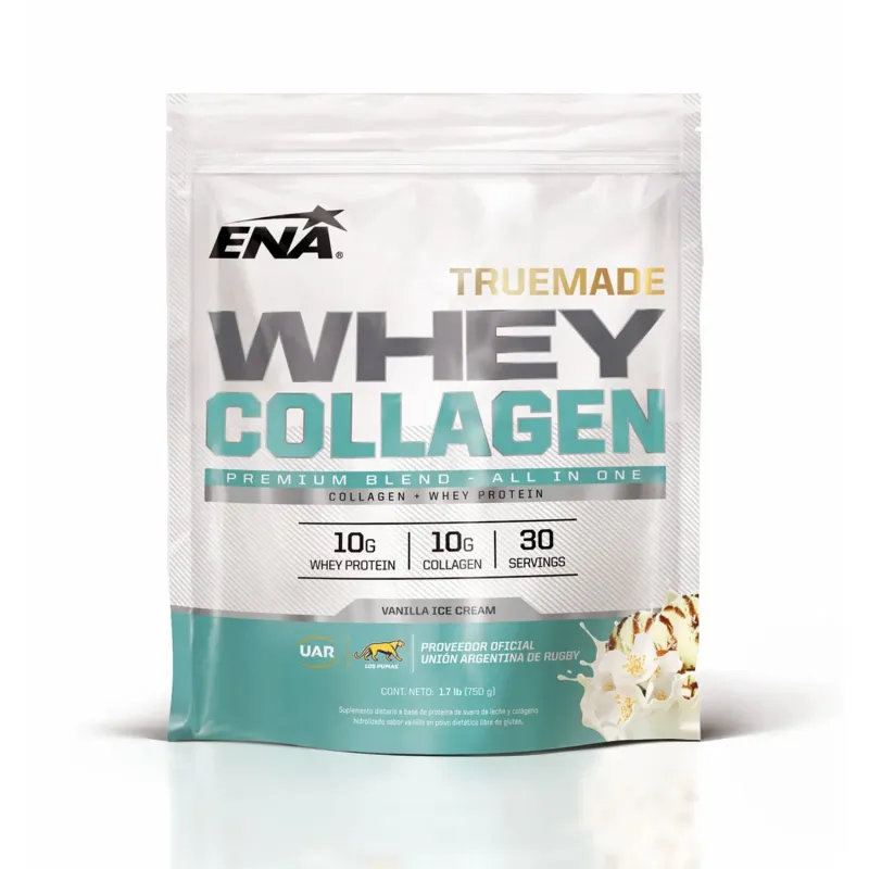 Ena Whey Collagen Truemade Sabor Vainilla 750 Gr