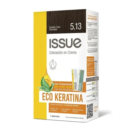 Issue Keratin Color 5.13 Castaño Claro Chocolate