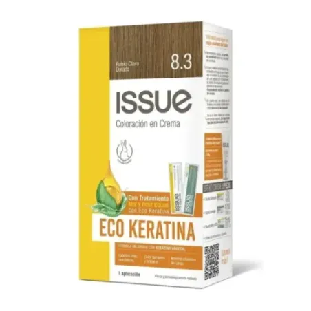 Issue Keratin Color 8.3 Rubio Claro Dorado