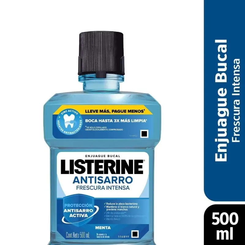 Listerine Anti Sarro 500 Ml