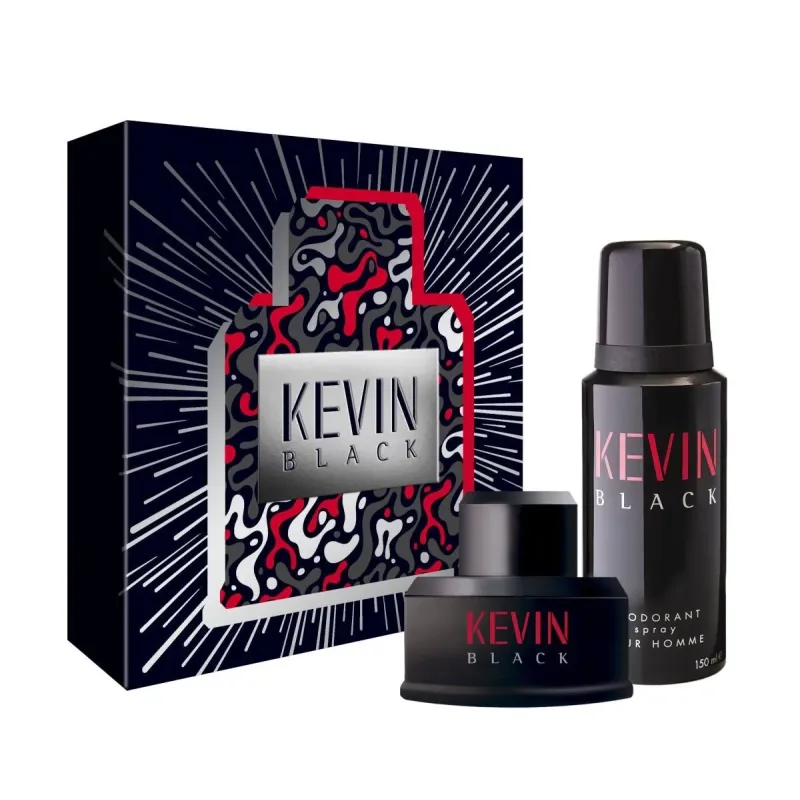 Kevin Cofre Black (edt 60 Ml + Deo 150 Ml)