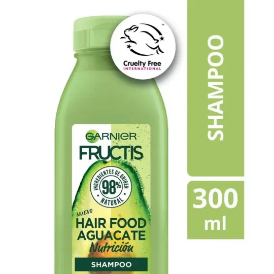 Fructis Shampoo Nutrición Hair Food Palta 300 Ml