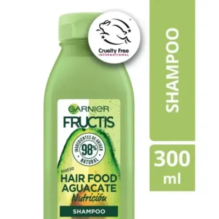 Fructis Shampoo Nutrición Hair Food Palta 300 Ml