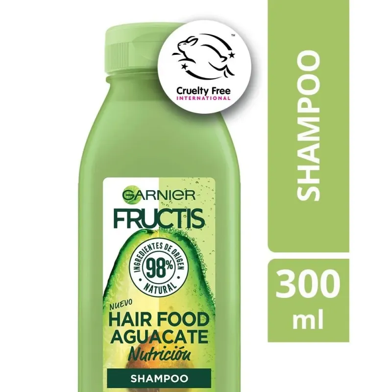 Fructis Shampoo Nutrición Hair Food Palta 300 Ml