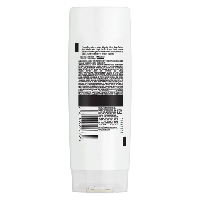 Acondicionador Pantene Pro-v Miracles Detox X 200 Ml