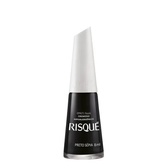 Risque Esmalte De Uñas Cremoso 580 Preto Sepia