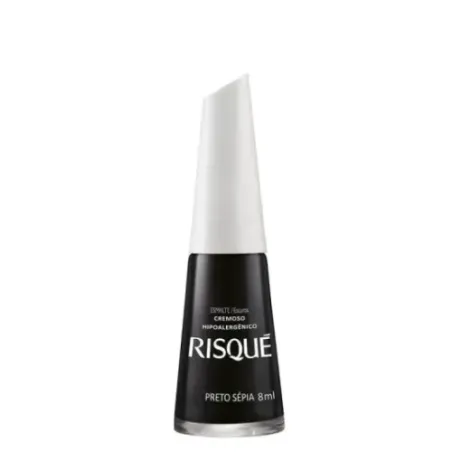 Risque Esmalte De Uñas Cremoso 580 Preto Sepia