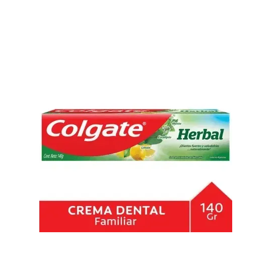 Pasta Dental Colgate Herbal Blanqueadora En Crema 140  g
