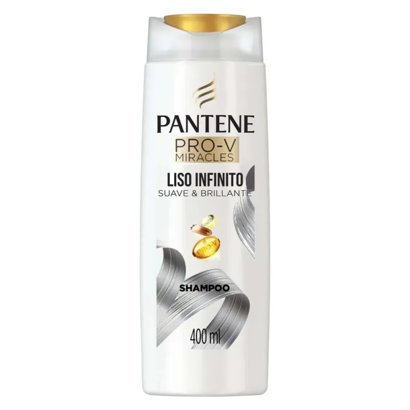 Pantene Shampoo Prov Miracles Liso Infinito 400 Ml