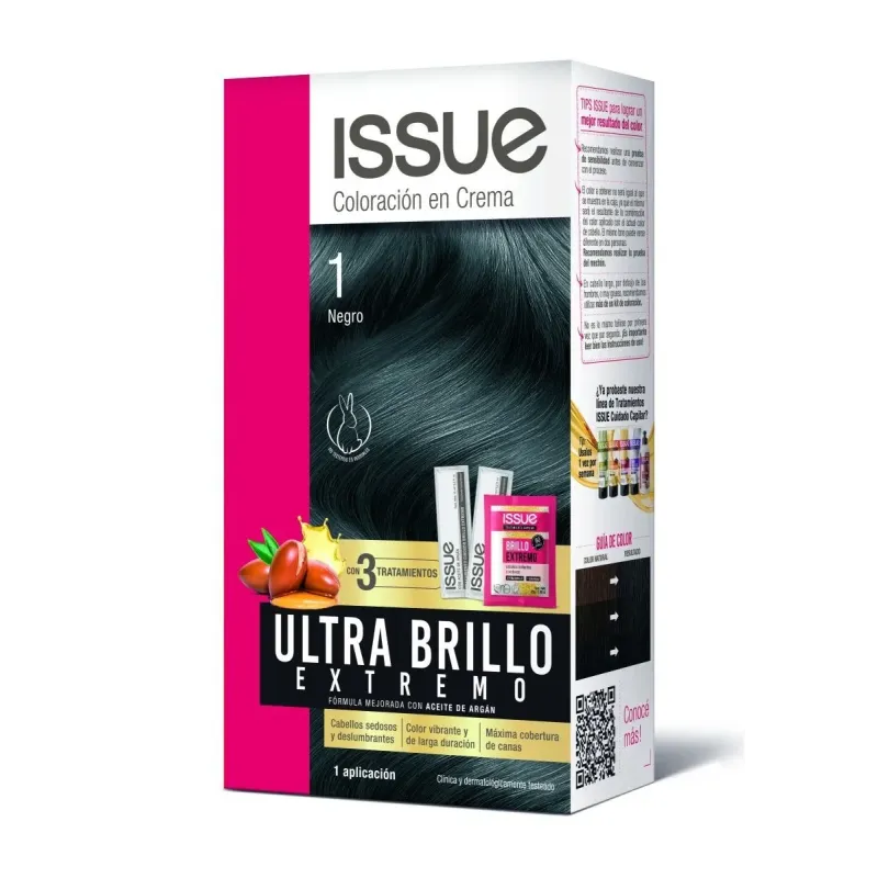 Issue Kit Coloracion Ultra Brillo Extremo N1