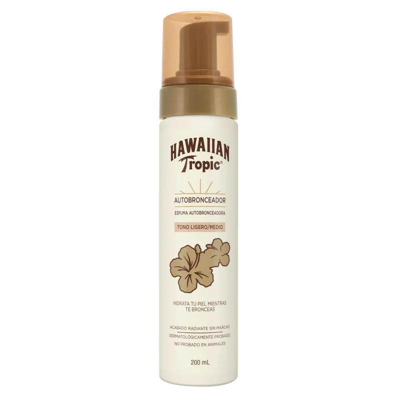 Autobronceador Hawaiian Tropic Light X 200 Ml