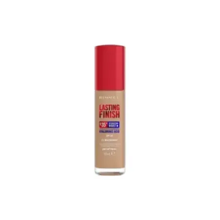 Base Rimmel Lasting Finish Color 220 Beige Natural c9a37f