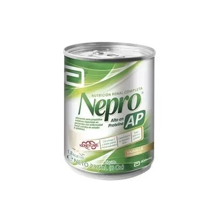 Nutrición Nepro Ap Vainilla Abbott Proteinas Lata 237 Ml