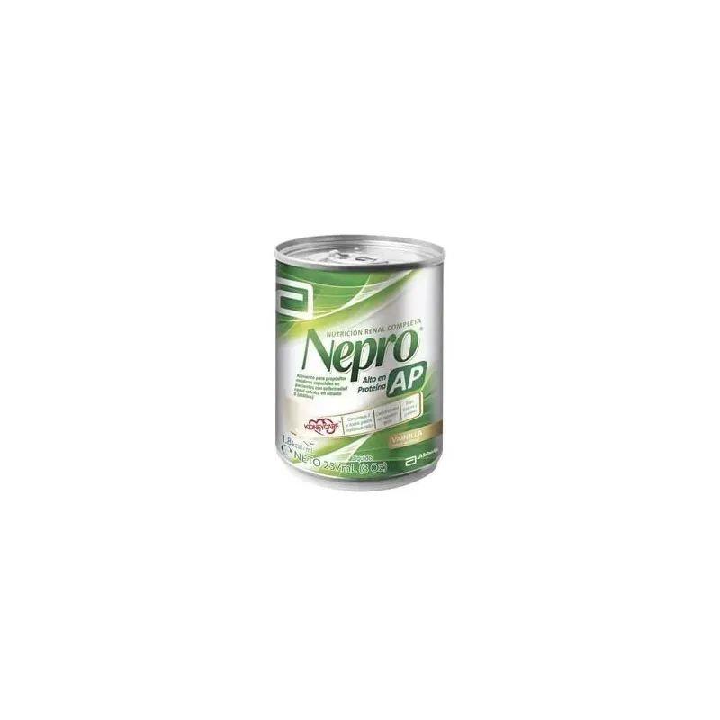Nutrición Nepro Ap Vainilla Abbott Proteinas Lata 237 Ml