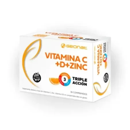 Geonat Suplemento Dietario A Base De Vitamina C Vitamina D3 Y Zin