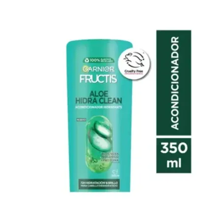Acondicionador Aloe Hidra Clean Fructis Garnier X 350 Ml
