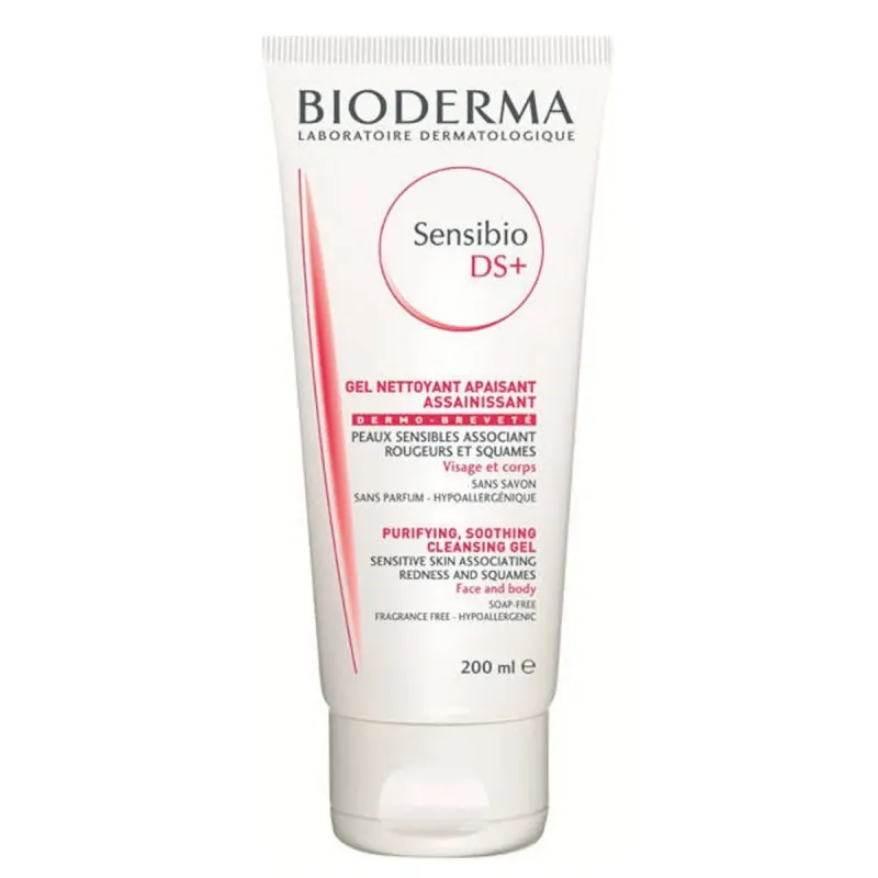 Bioderma Sensibio Ds+ Gel Limpiador Purificante Calmante Dermatit