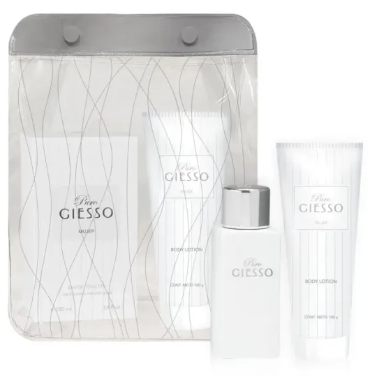 Estuche Giesso Puro Edt X 100 Ml + Body Lotion X 100 Ml