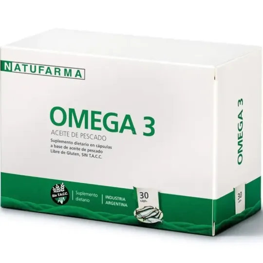 Natufarma Suplemento Dietario Omega 3 Aceite De Pescado (30 Capsu