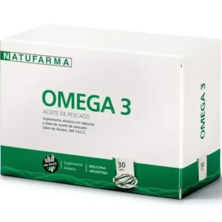 Natufarma Suplemento Dietario Omega 3 Aceite De Pescado (30 Capsu
