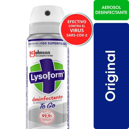 Lysoform Desinfectante De Ambientes Y Elimina Olores Original On
