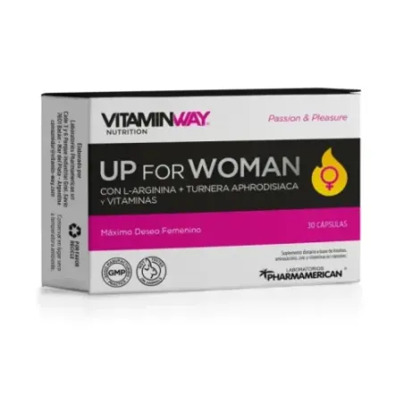 Vitamin Way Suplemento Up For Woman (30 Cápsulas)