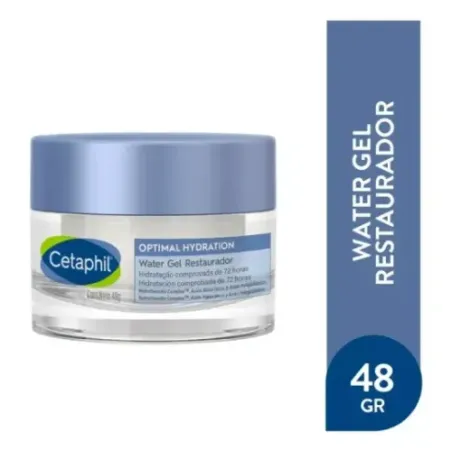 Cetaphil Optimal Hydration Water Gel Restaurador Facial 48 G