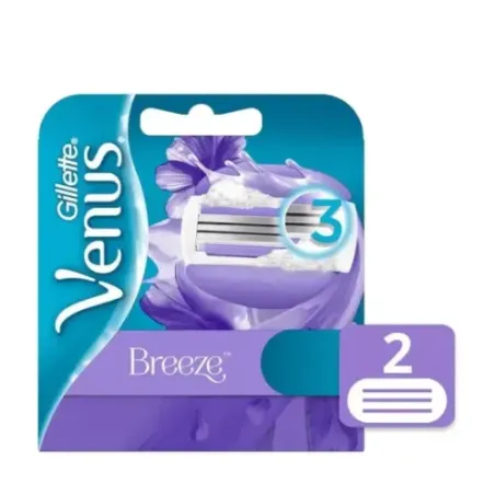 Cartuchos Para Afeitar Gillette Venus Breeze X 2 Un