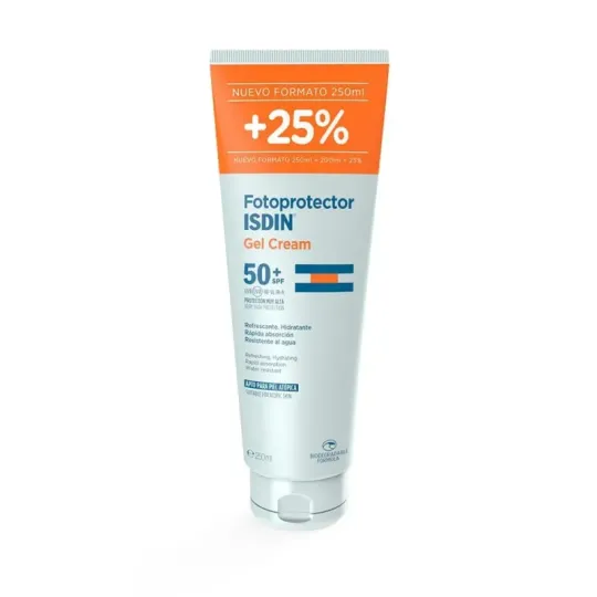 Isdin Fotoprotector Gel Cream Fps50 250 Ml
