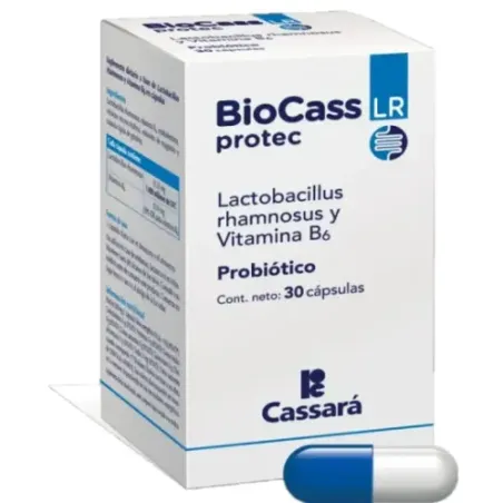 Biocass Protec Probiótico Refuerza El Sistema Inmune X 30 U