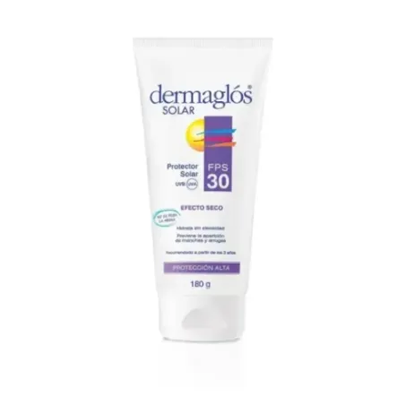 Dermaglos Protector Solar Fps 30 Efecto Seco 180 Gr