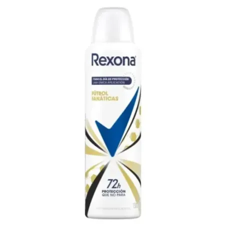 Antitranspirante Rexona Futbol Fanaticas  Aerosol X 150 Ml