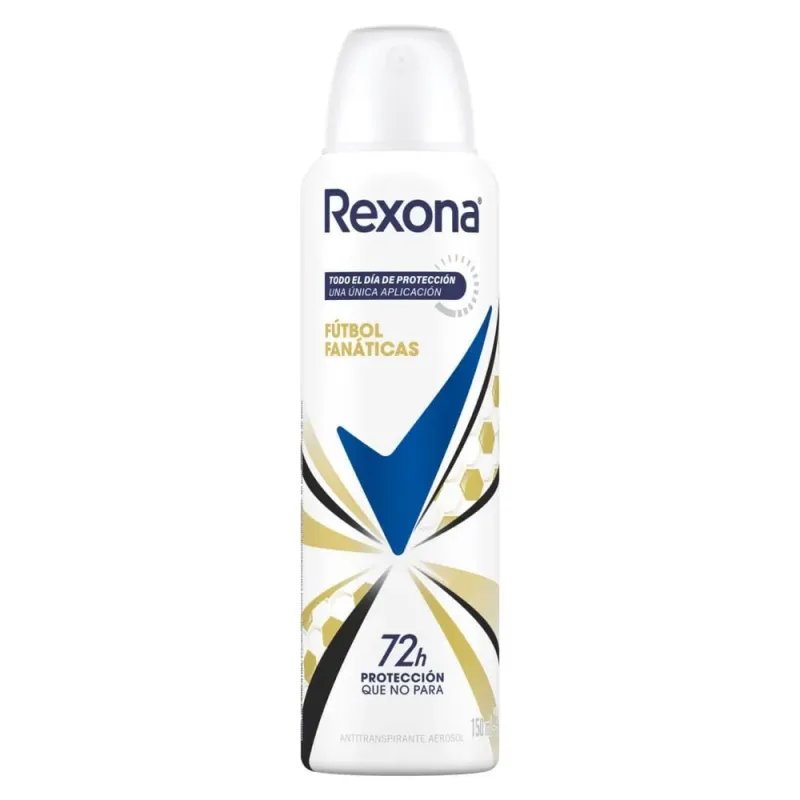 Antitranspirante Rexona Futbol Fanaticas  Aerosol X 150 Ml