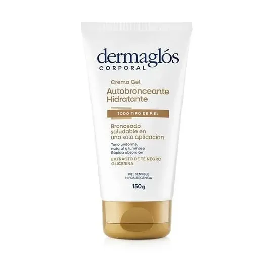 Dermaglos Corporal Crema Gel Autobronceante Hidratante 150 G