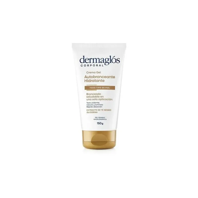 Dermaglos Corporal Crema Gel Autobronceante Hidratante 150 G