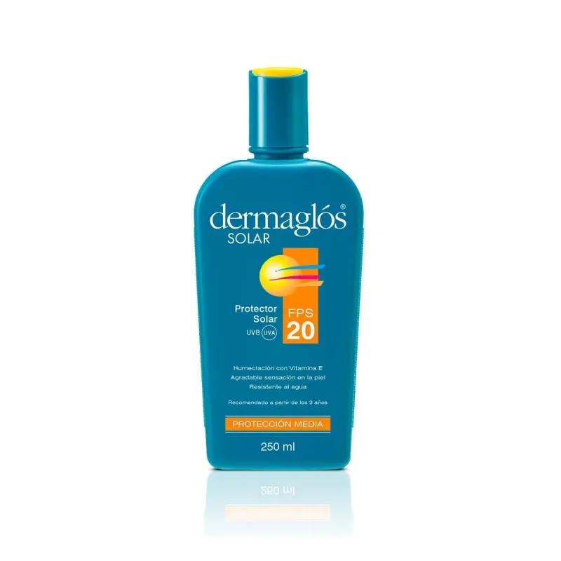 Dermaglos Protector Solar Emulsion Fps 20 250 Ml
