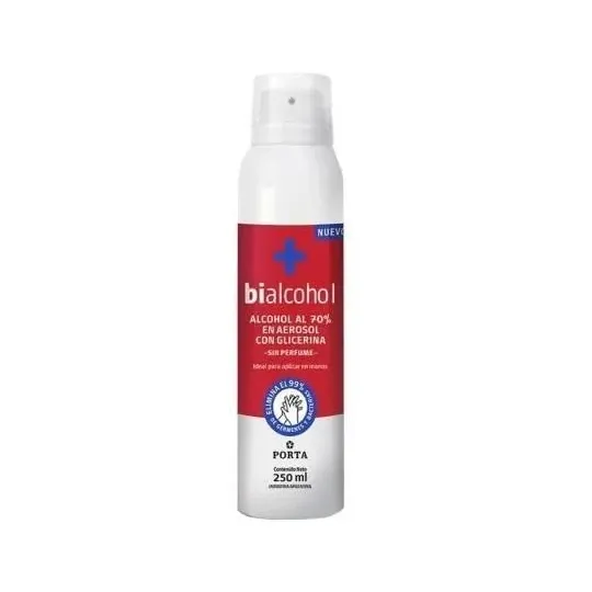 Bialcohol Alcohol Etílico 70% En Aerosol 250 Ml 1 Unidad