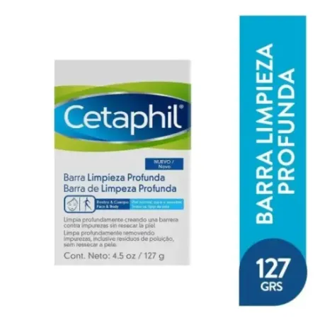 Cetaphil Barra De Limpieza Profunda 127 Gr