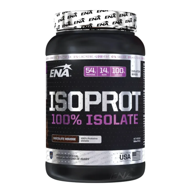 Proteina Aislada Isoport Ena Sabor Mousse De Chocolate