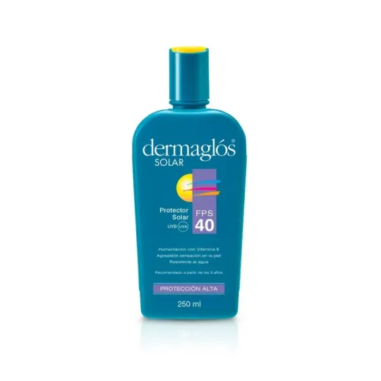 Dermaglos Protector Solar Emulsion Fps 40 250 Ml