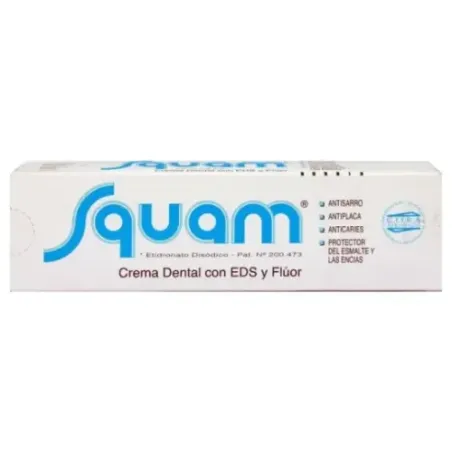 Squam Crema Dental Multifuncion Con Eds Y Flúor 120 Grs