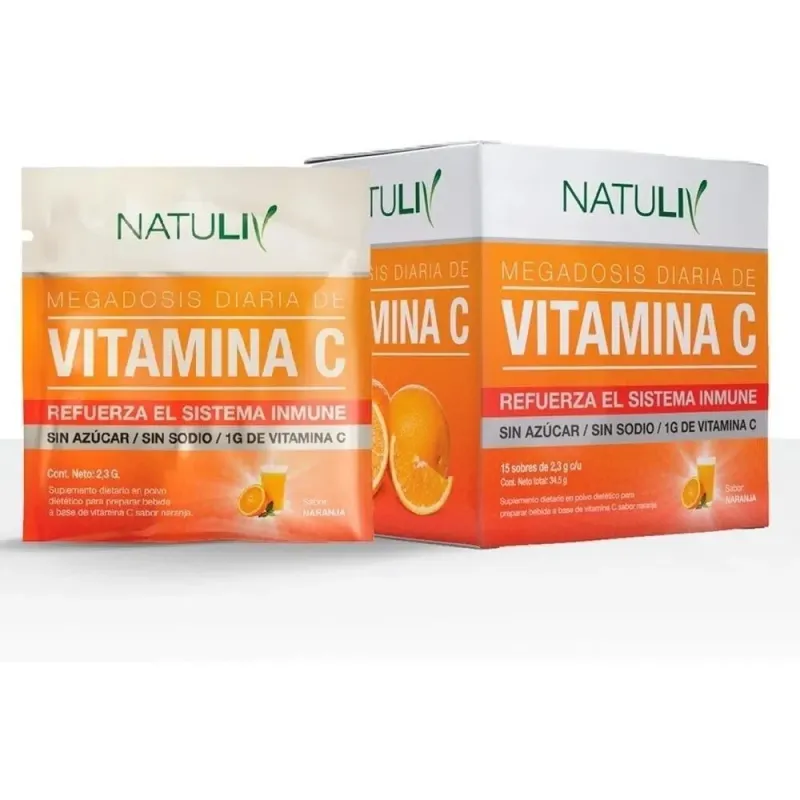 Natuliv Vitamina C (15 Sobres)