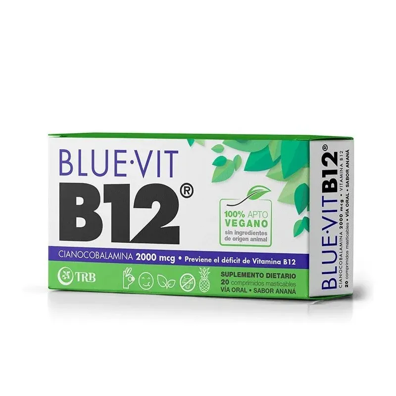 Suplemento Dietario Blue-vit B12 20 Compr