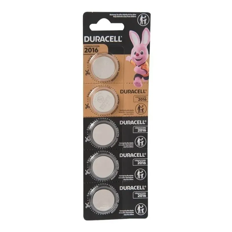 Duracell Pila 2016 Blister Tira X 5 Unidades